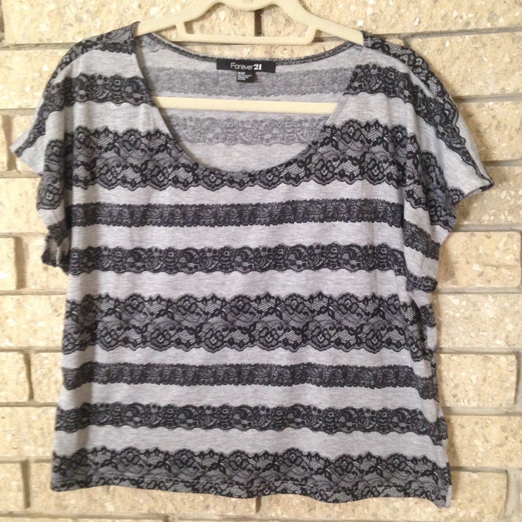 F21 Crop Tee